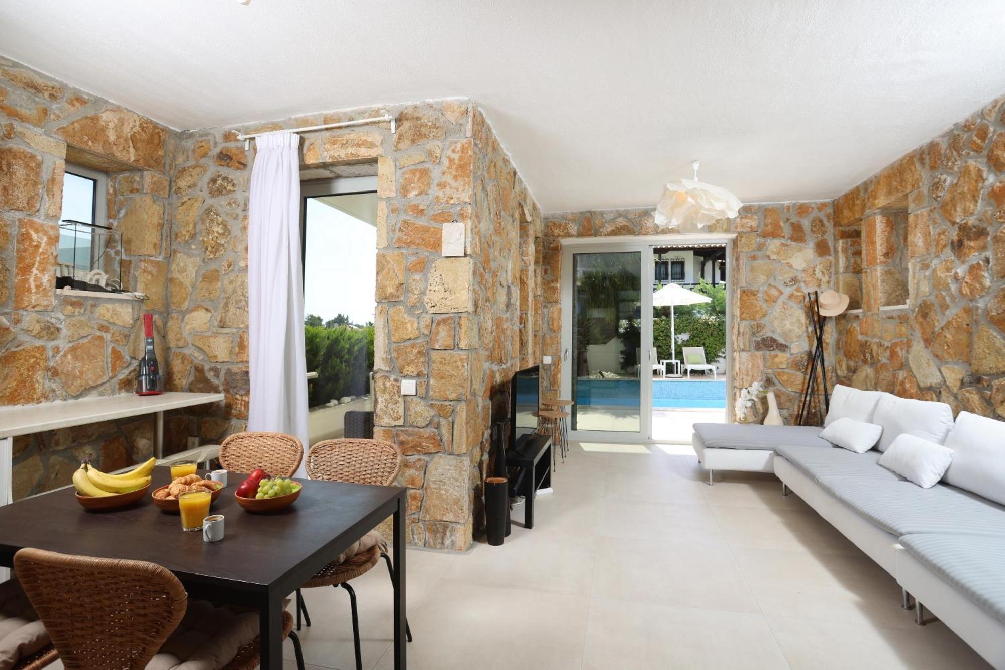 Villa Douglas - Private Pool, Bbq, 4Bdrms, View Pefkochori Dış mekan fotoğraf